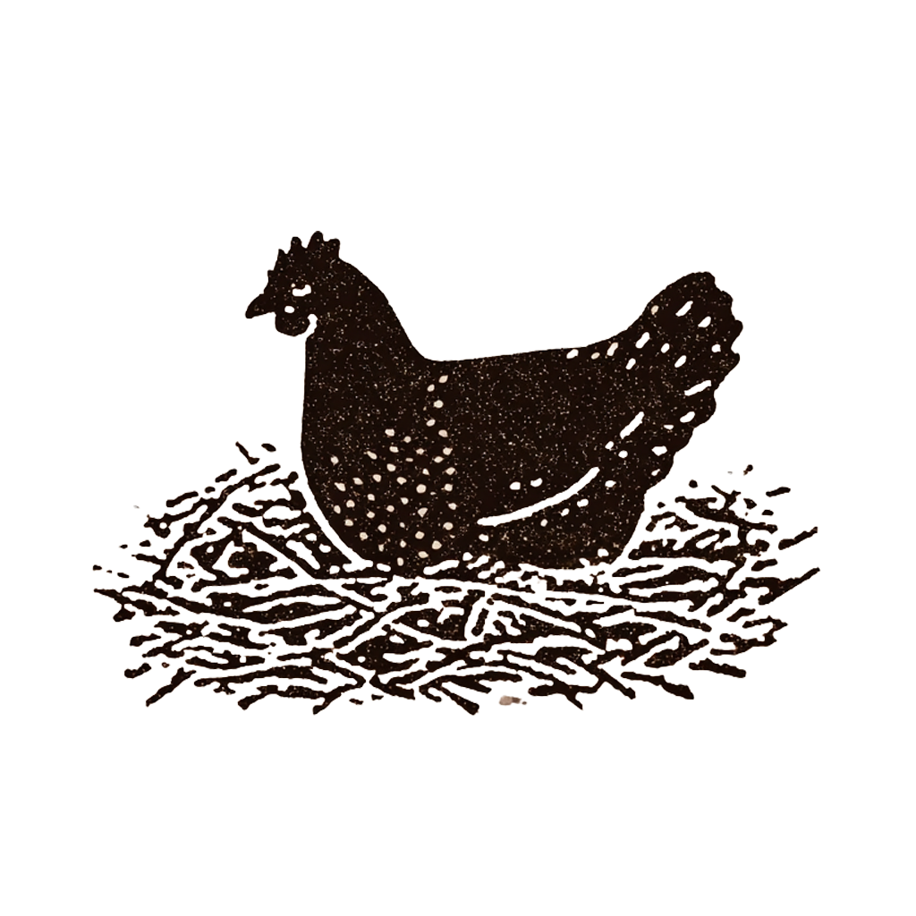 Egg-laying hen